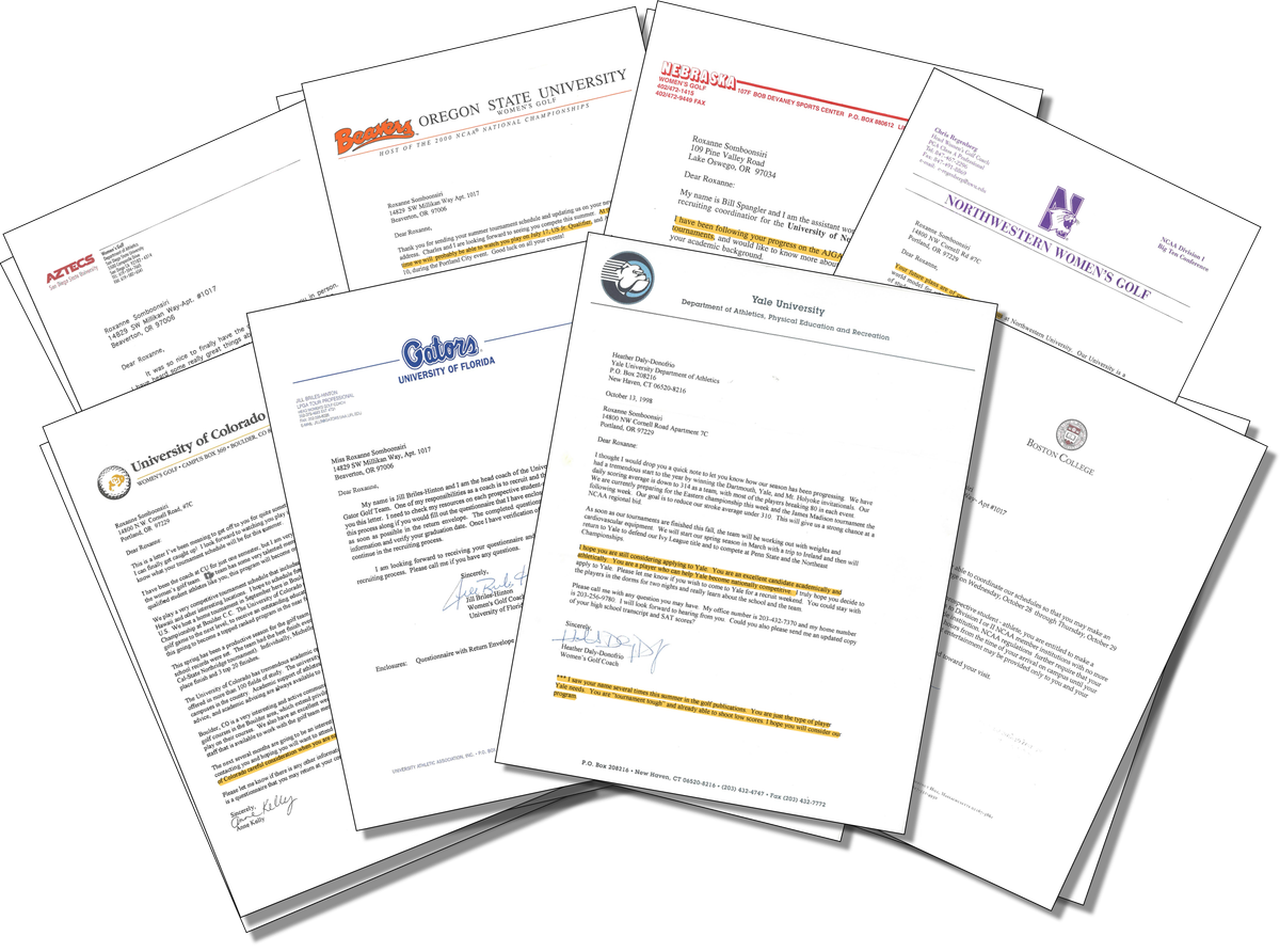 D1 Recruitment Letters